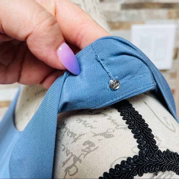 CLUB Monaco Layered sleeveless dress swing dress Sz 8 - Picture 7 of 8